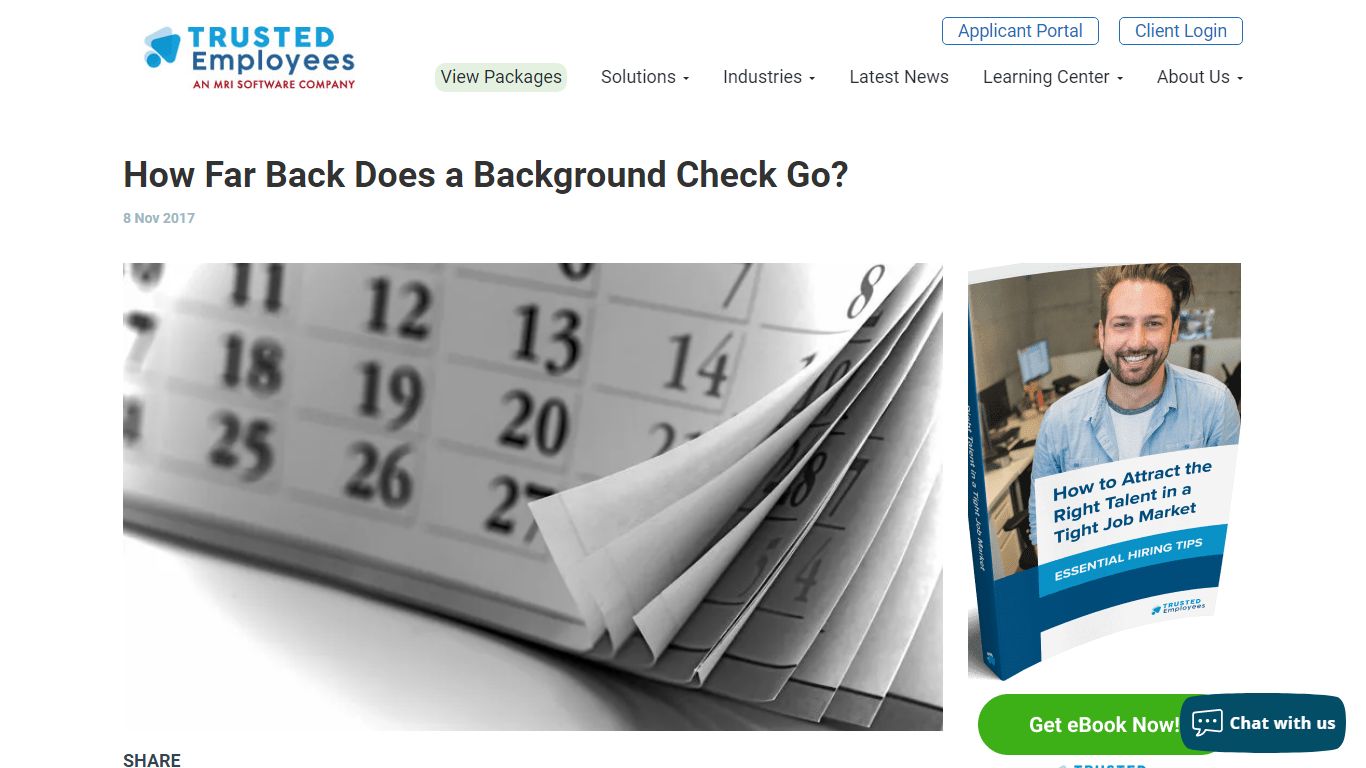 How Far Back Does a Employment Background Check Go? - Trusted Employees